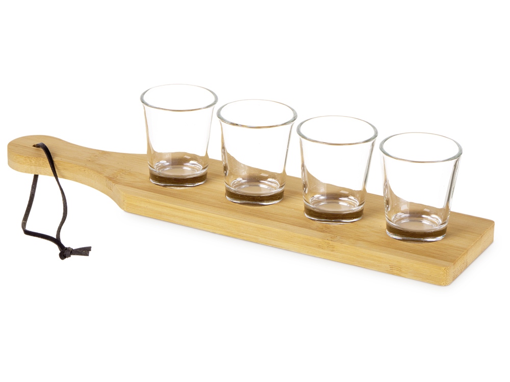 Набор стопок на бамбуковой подставке Shots (Р)