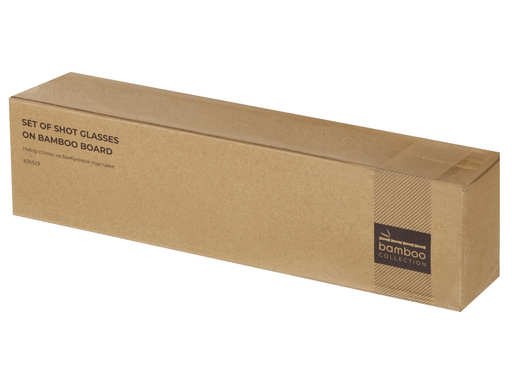 Набор стопок на бамбуковой подставке Shots (Р) (Изображение 5)