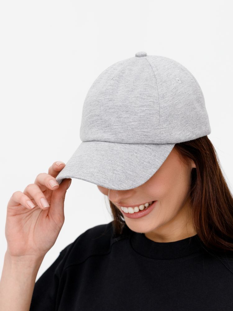 Бейсболка Shade Up, серый меланж (Изображение 8)