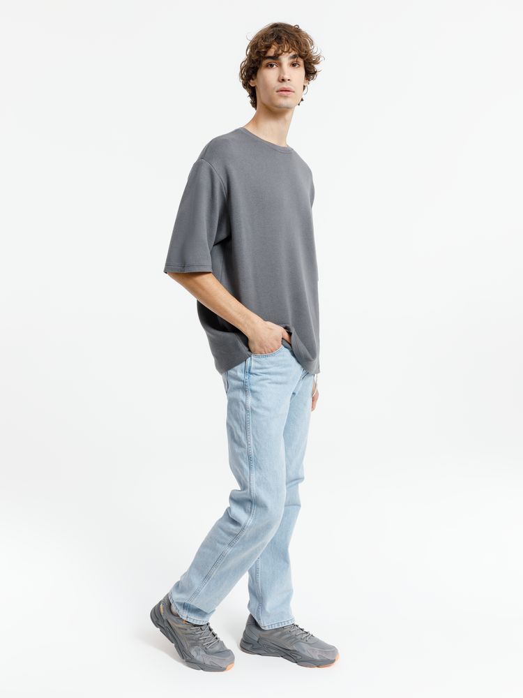 Джемпер с коротким рукавом Siluetti Volumica, серый, размер M/L (Изображение 7)