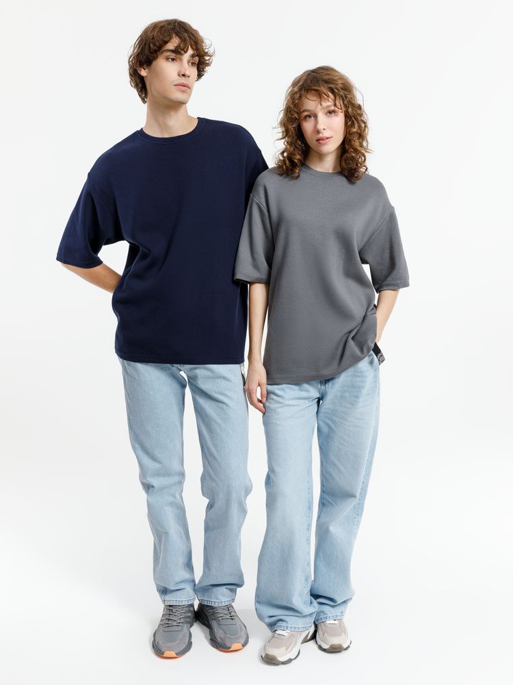 Джемпер с коротким рукавом Siluetti Volumica, серый, размер XL/XXL (Изображение 8)