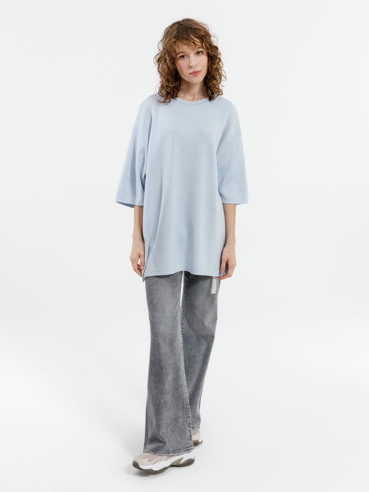 Джемпер с коротким рукавом Siluetti Volumica, светло-голубой, размер XS/S (Изображение 7)