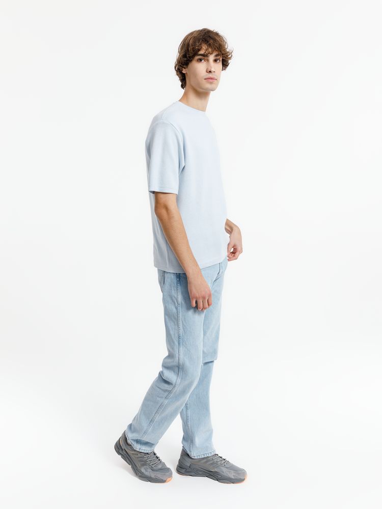 Джемпер с коротким рукавом Siluetti Volumica, светло-голубой, размер M/L (Изображение 5)