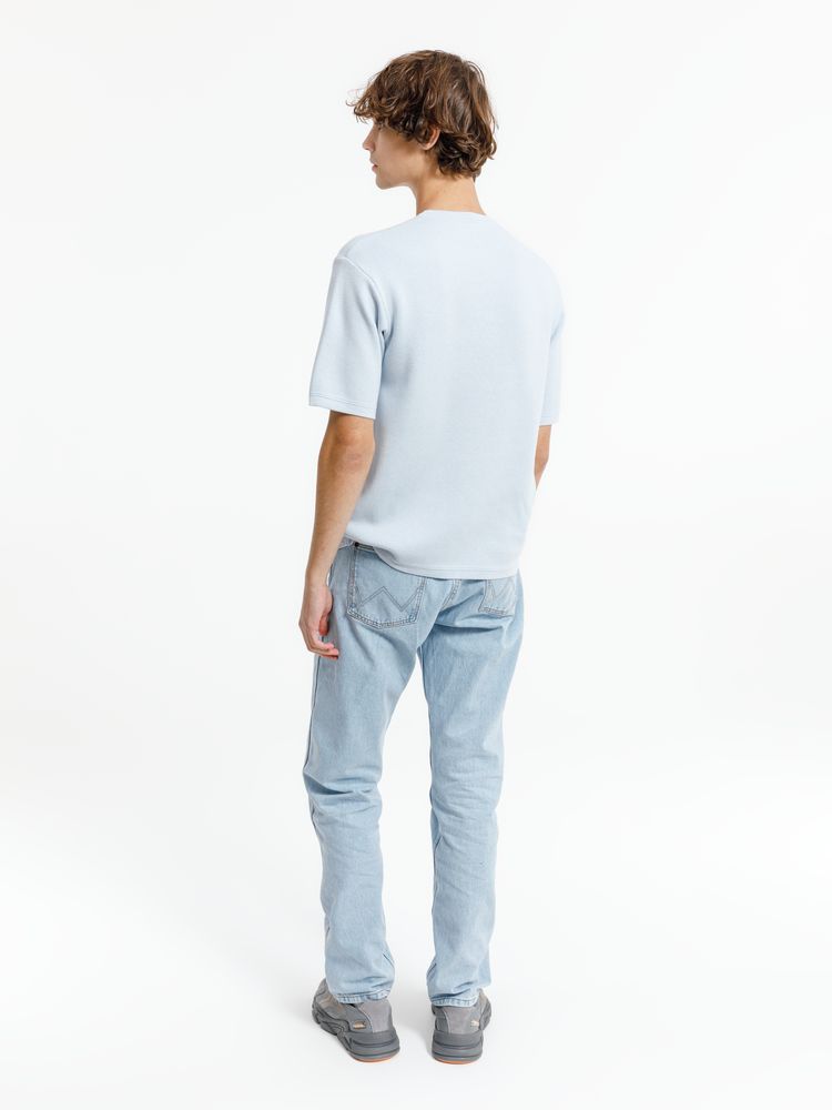 Джемпер с коротким рукавом Siluetti Volumica, светло-голубой, размер M/L (Изображение 6)