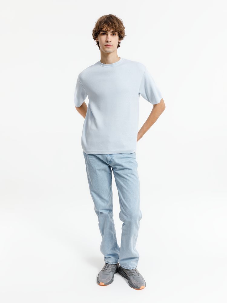 Джемпер с коротким рукавом Siluetti Volumica, светло-голубой, размер XL/XXL (Изображение 3)