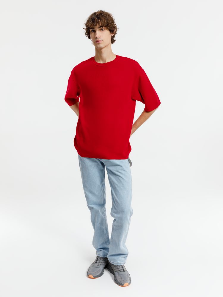 Джемпер с коротким рукавом Siluetti Volumica, красный, размер XS/S (Изображение 3)