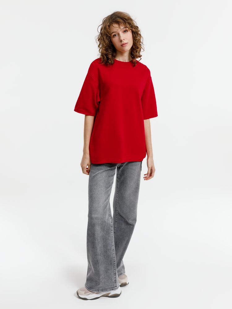 Джемпер с коротким рукавом Siluetti Volumica, красный, размер XL/XXL (Изображение 8)