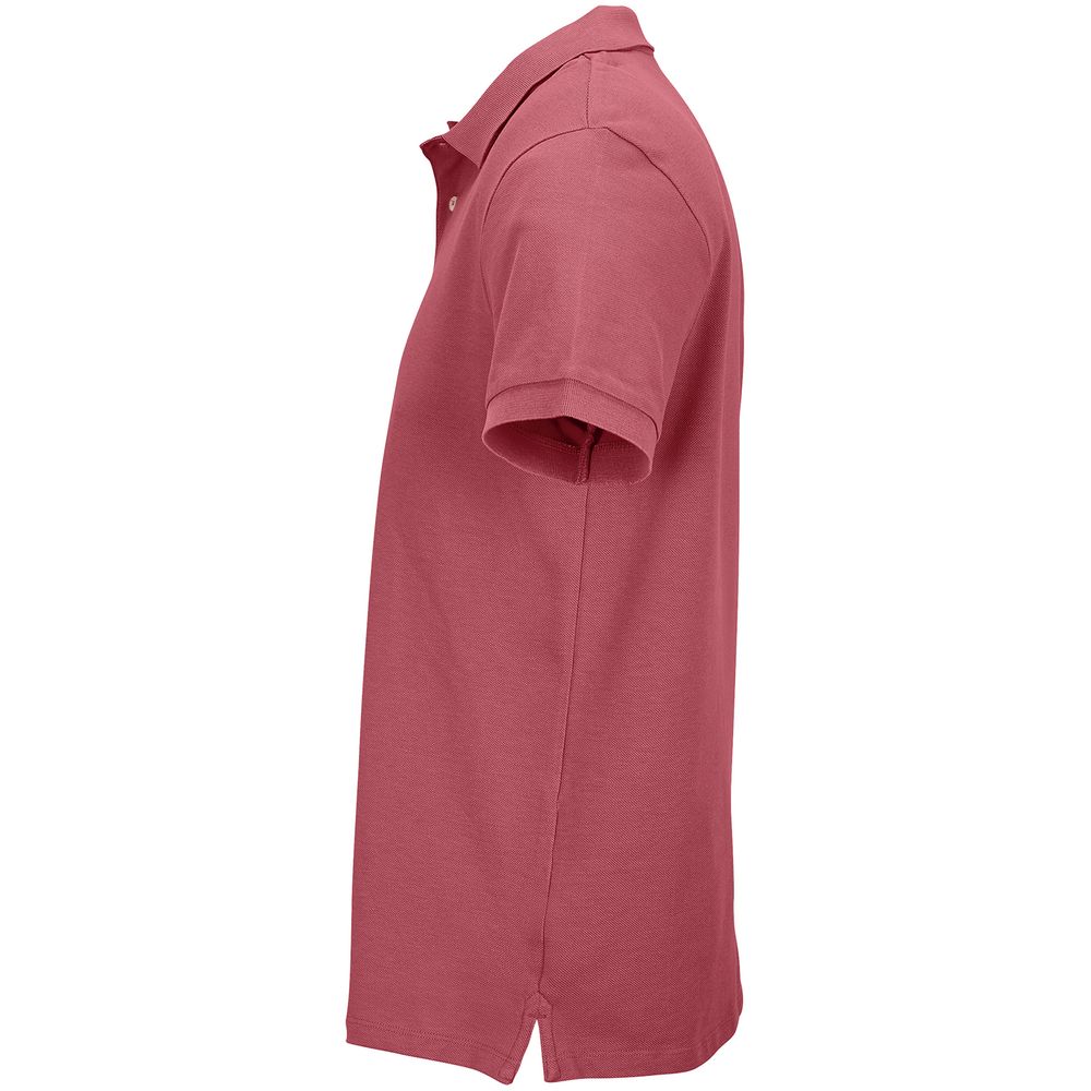 Рубашка поло унисекс Pacific, розовая (лососевая), размер L (Изображение 3)