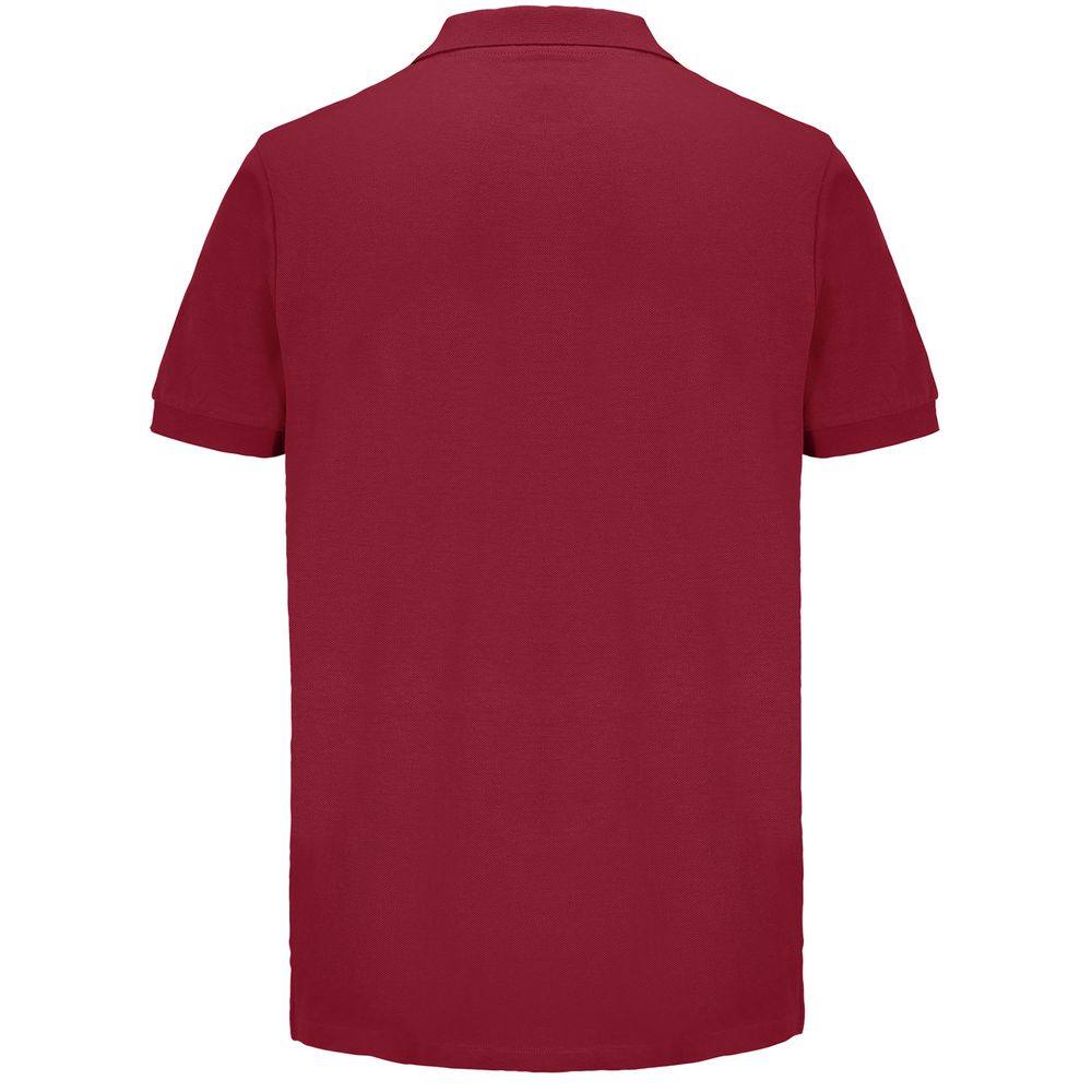 Рубашка поло унисекс Pacific, красная (бургунди), размер S (Изображение 2)