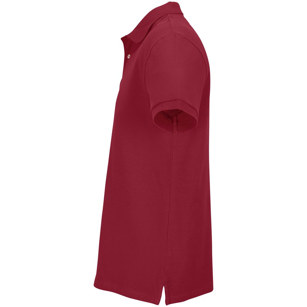 Рубашка поло унисекс Pacific, красная (бургунди), размер XL (Изображение 3)
