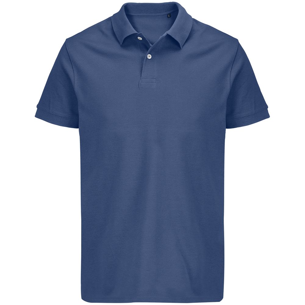 Рубашка поло унисекс Pacific, синяя (джинс), размер L (Изображение 1)