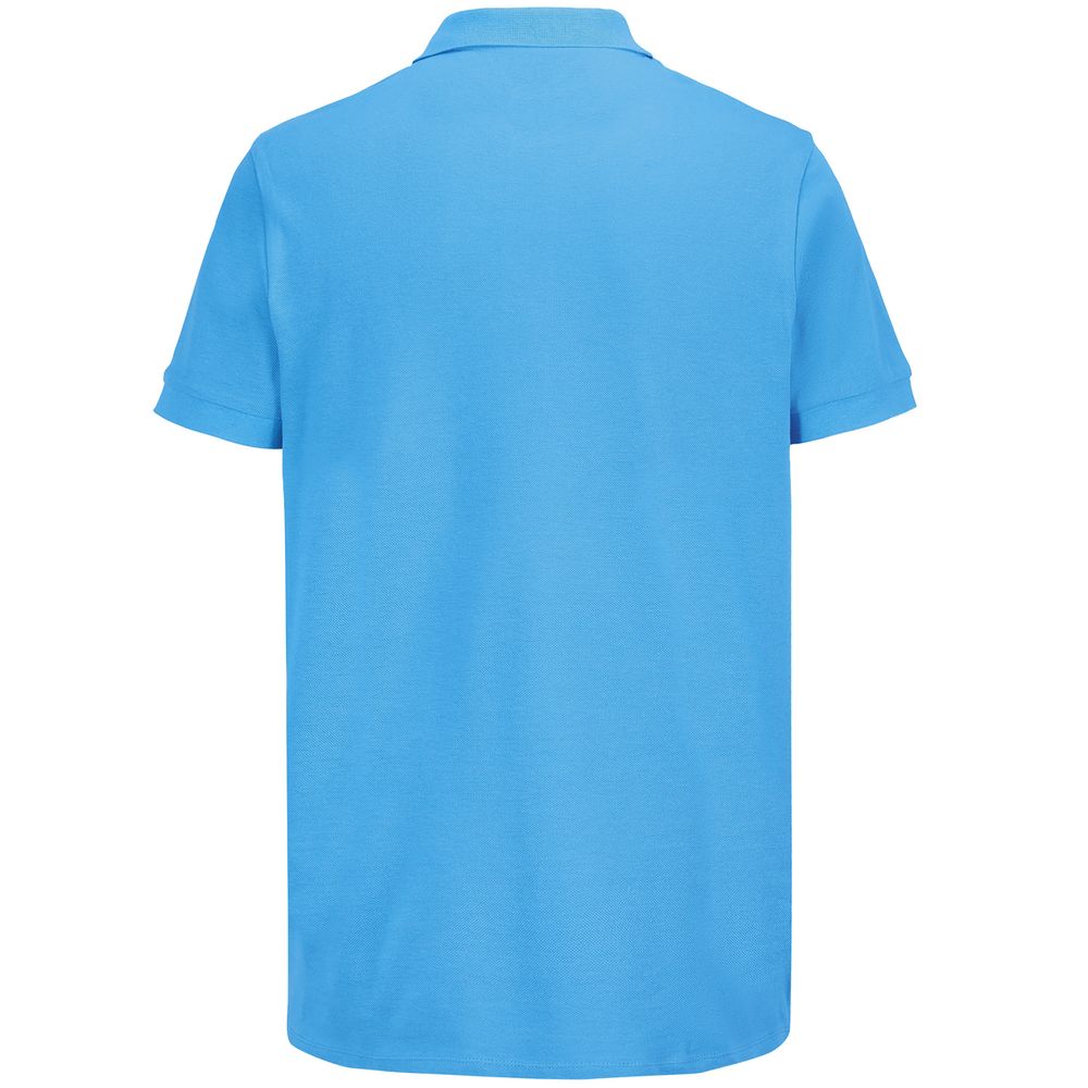 Рубашка поло унисекс Pacific, ярко-бирюзовая, размер M (Изображение 2)