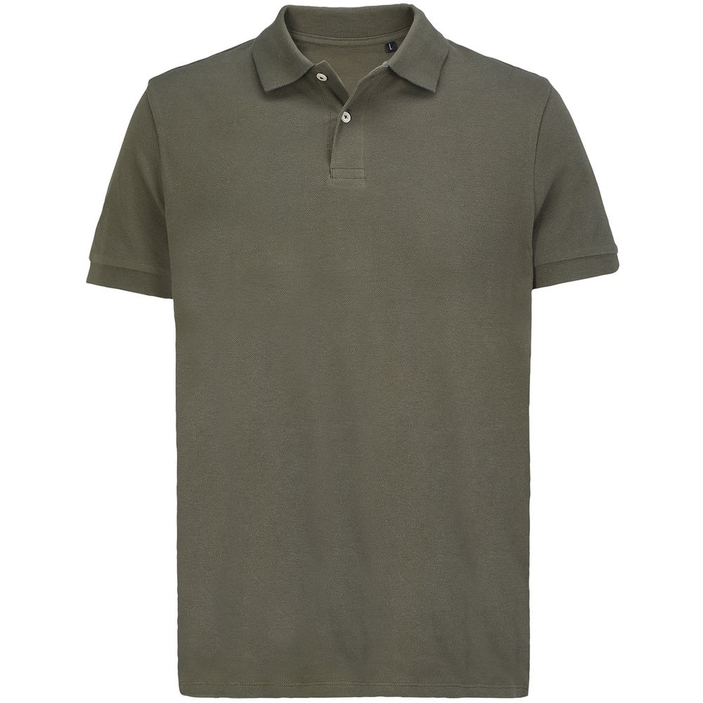 Рубашка поло унисекс Pacific, темный хаки, размер M (Изображение 1)