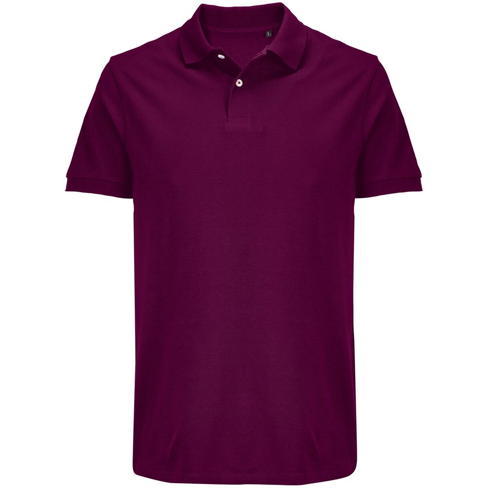 Рубашка поло унисекс Pacific, фиолетовая (сливовая), размер L (Изображение 1)