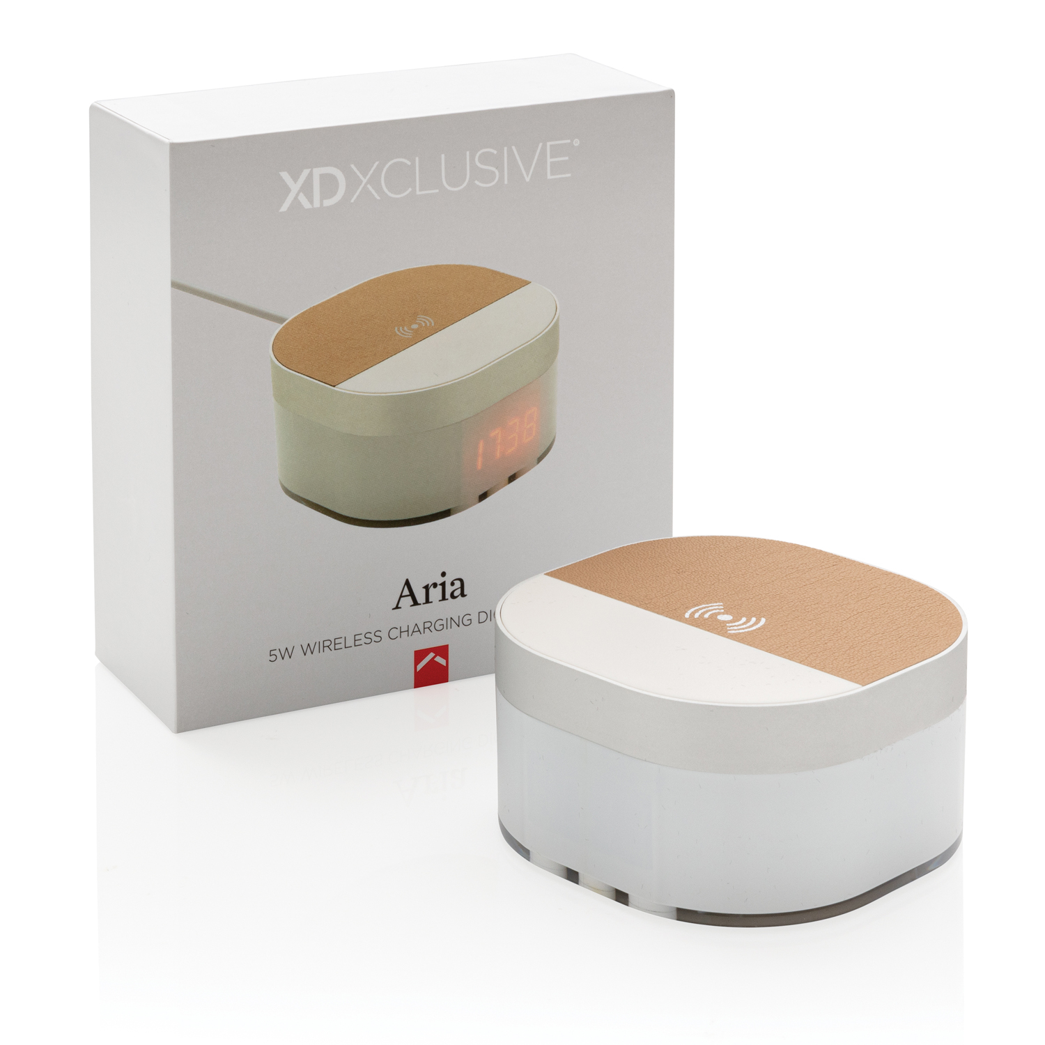 Беспроводная док-станция Aria со встроенными цифровыми часами (Изображение 2)