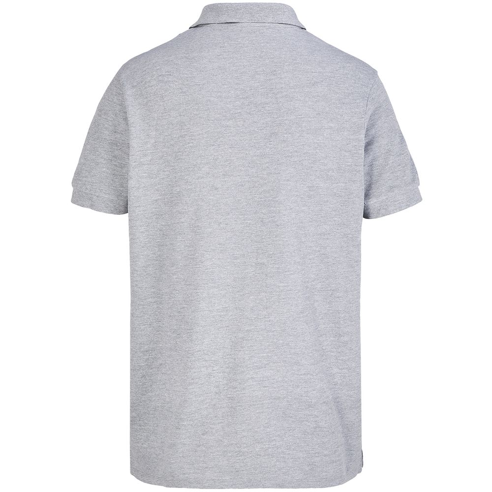 Рубашка поло унисекс Pacific, серый меланж, размер L (Изображение 2)
