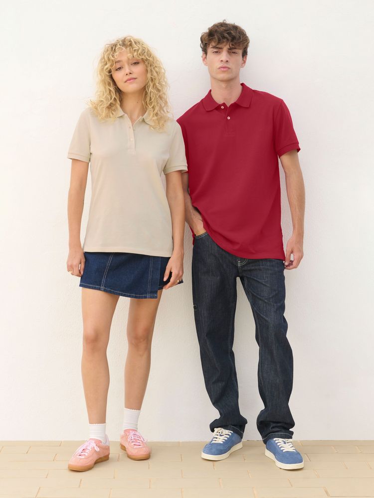 Рубашка поло унисекс Pacific, ярко-зеленая, размер S (Изображение 1)