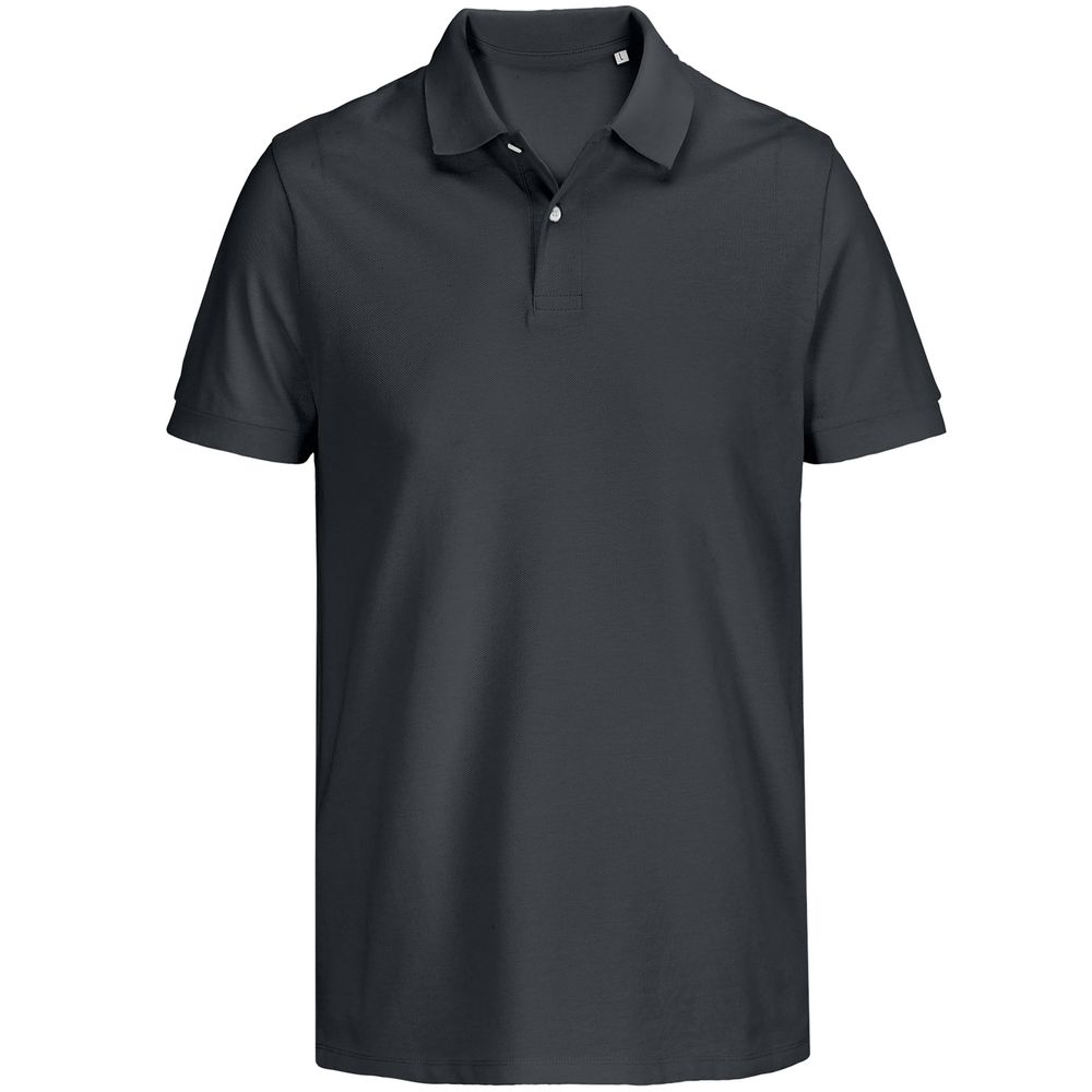 Рубашка поло унисекс Pacific, темно-серая (графит), размер XL (Изображение 1)