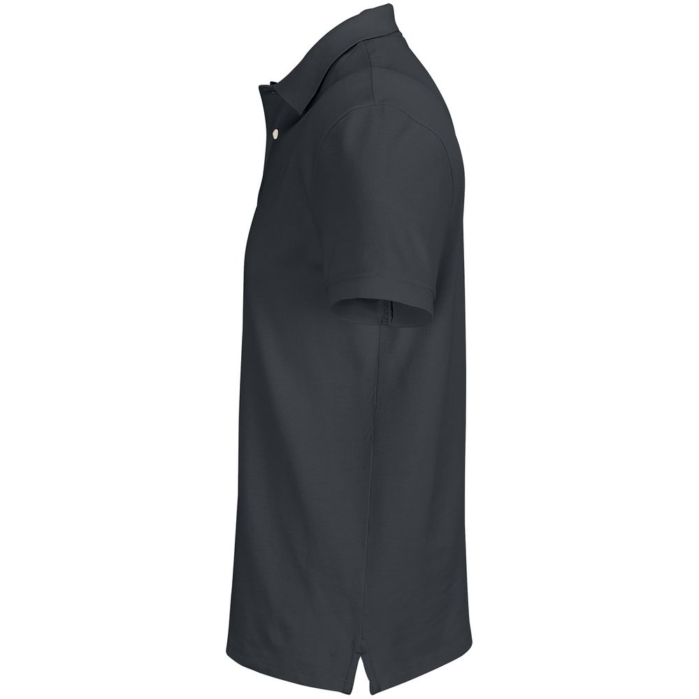 Рубашка поло унисекс Pacific, темно-серая (графит), размер XL (Изображение 3)