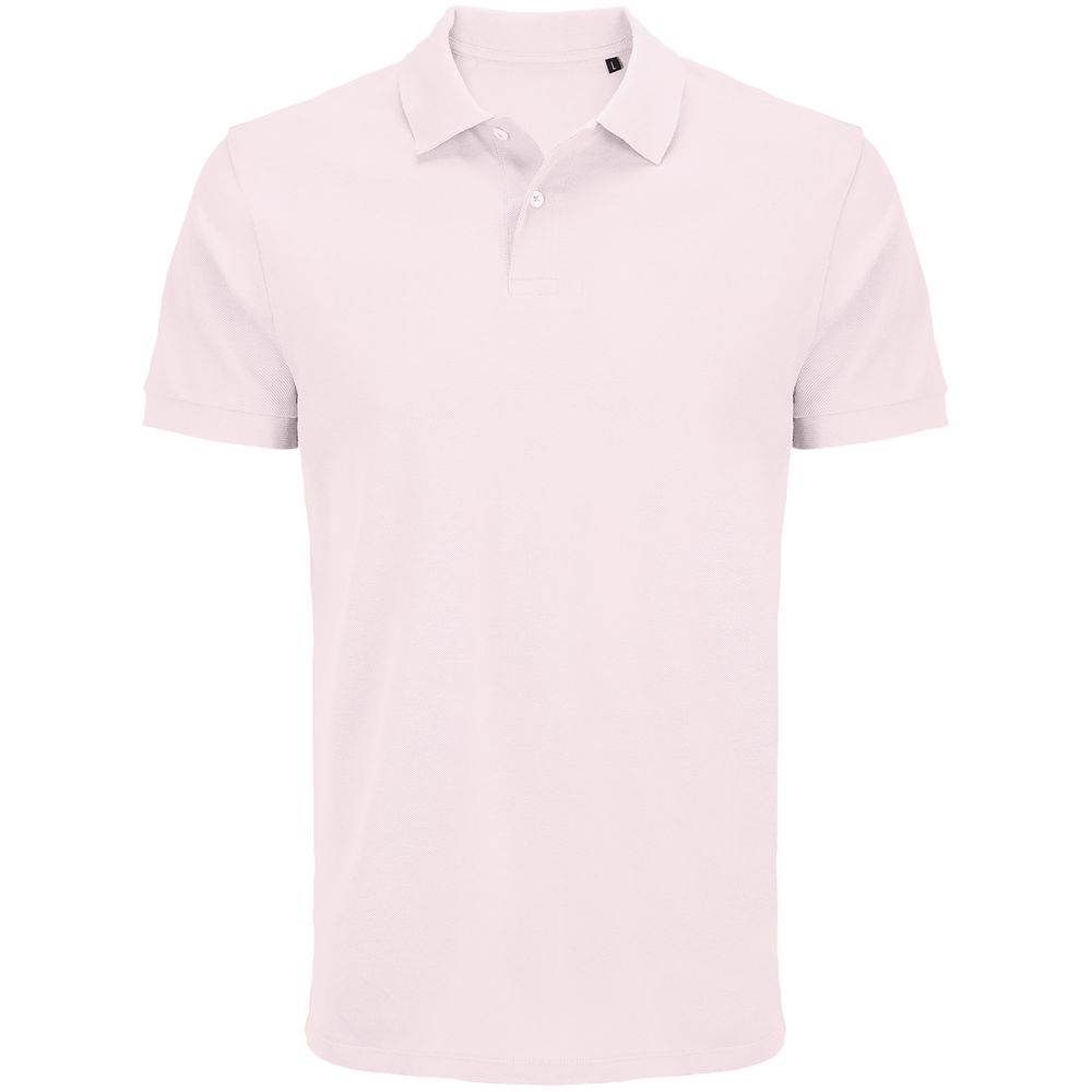 Рубашка поло унисекс Pacific, светло-розовая, размер S (Изображение 1)