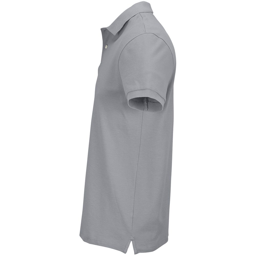 Рубашка поло унисекс Pacific, серая, размер S (Изображение 3)