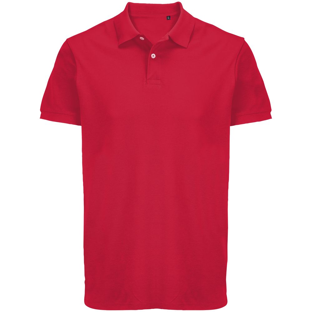 Рубашка поло унисекс Pacific, красная, размер L (Изображение 1)