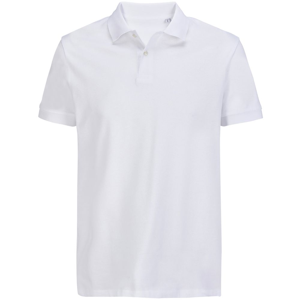 Рубашка поло унисекс Pacific, белая, размер L