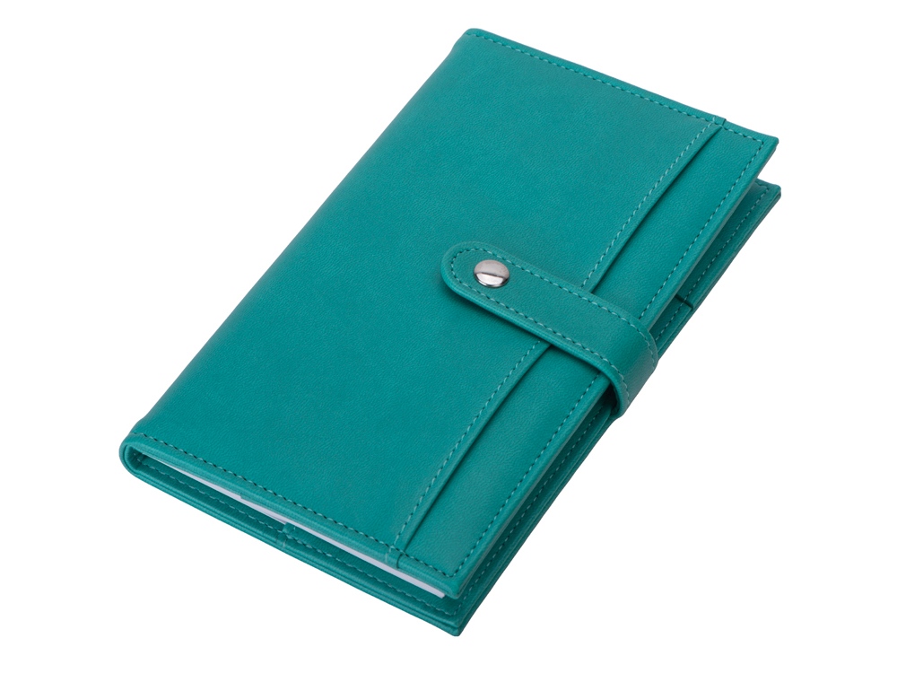 Блокнот-портфолио А6 Wall Street (бирюзовый)  (Изображение 2)