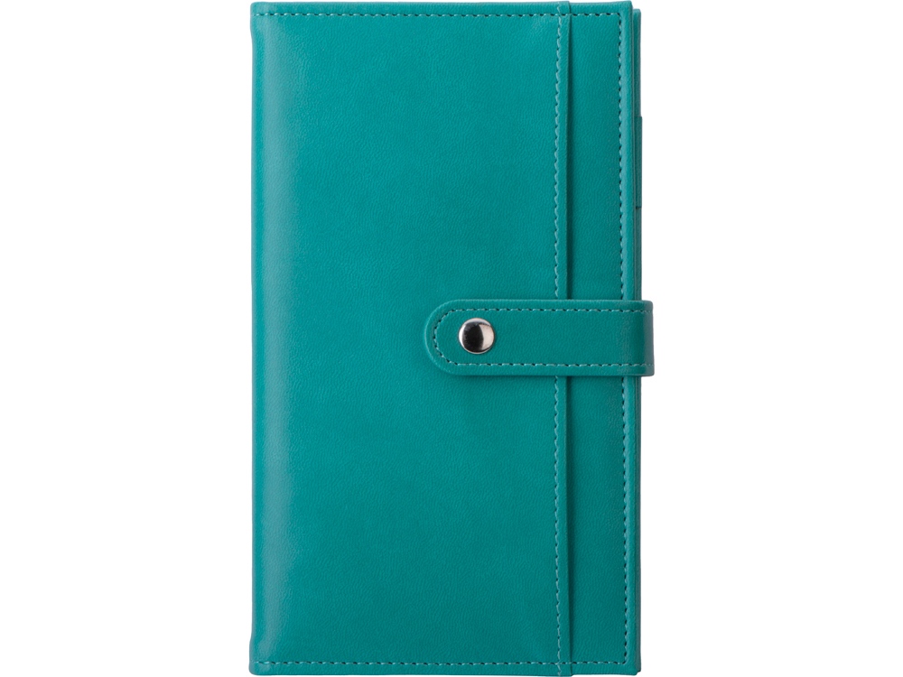 Блокнот-портфолио А6 Wall Street (бирюзовый)  (Изображение 6)