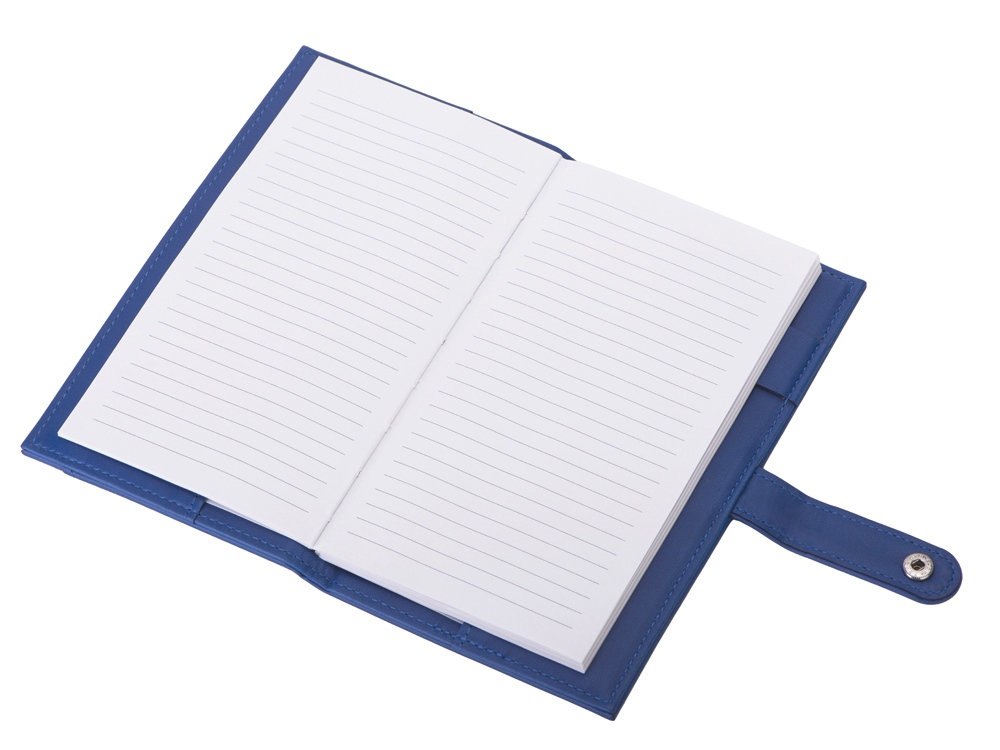 Блокнот-портфолио А6 Wall Street (синий)  (Изображение 3)