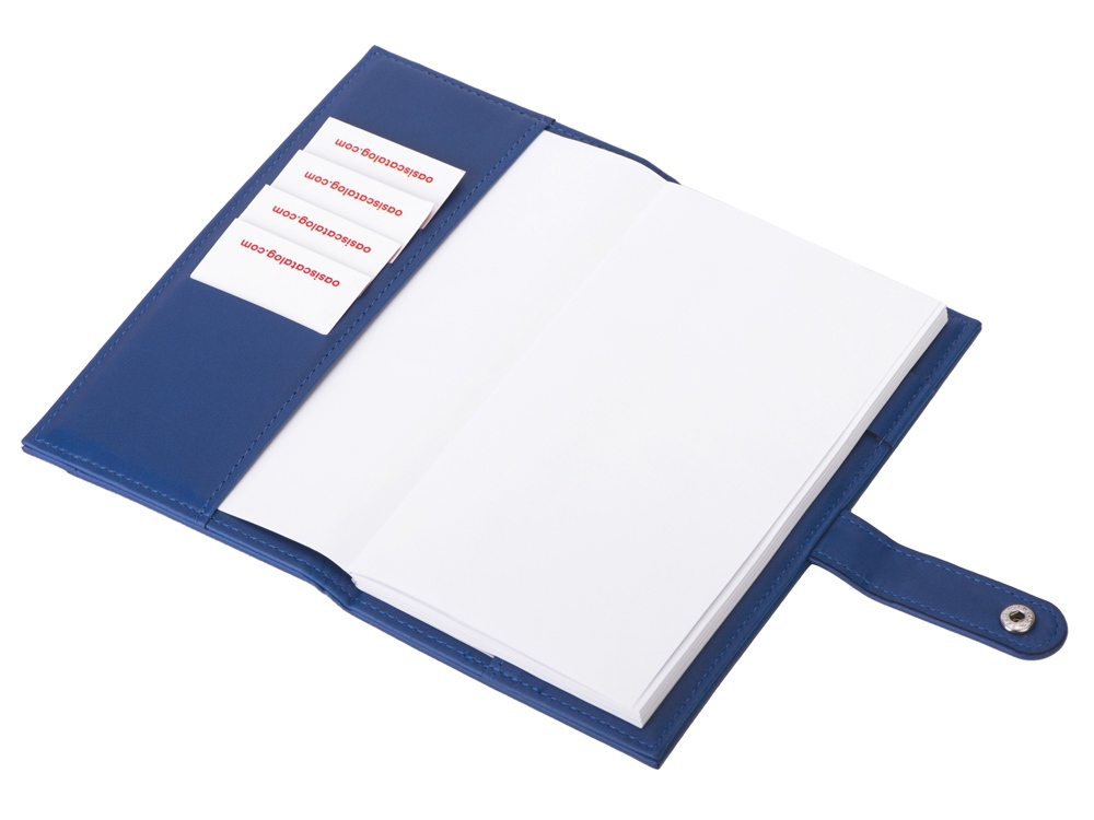 Блокнот-портфолио А6 Wall Street (синий)  (Изображение 4)