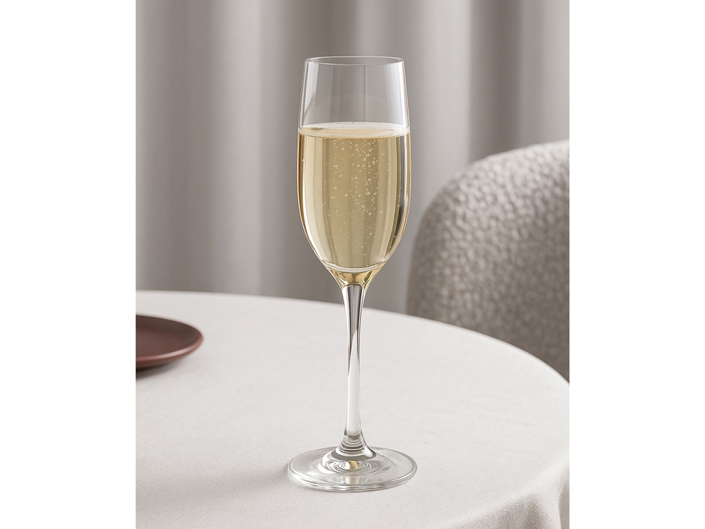 Бокал-флюте 180 мл. d=64 мм. h=208 мм. Ресто /12/720/ (Изображение 4)