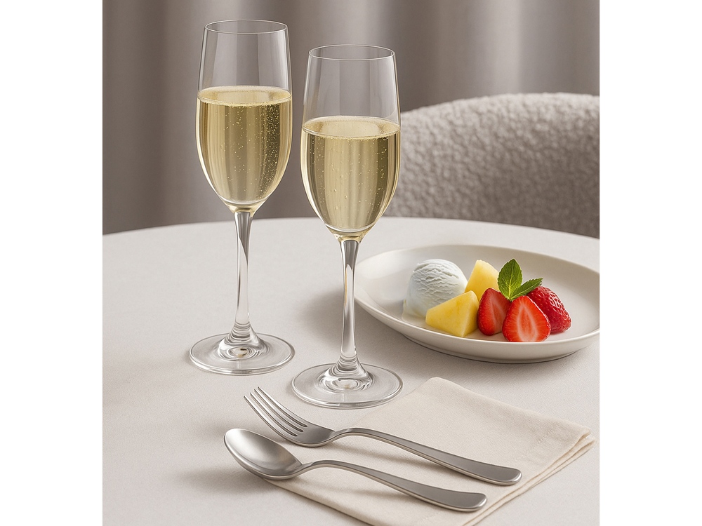 Бокал-флюте 180 мл. d=64 мм. h=208 мм. Ресто /12/720/ (Изображение 5)