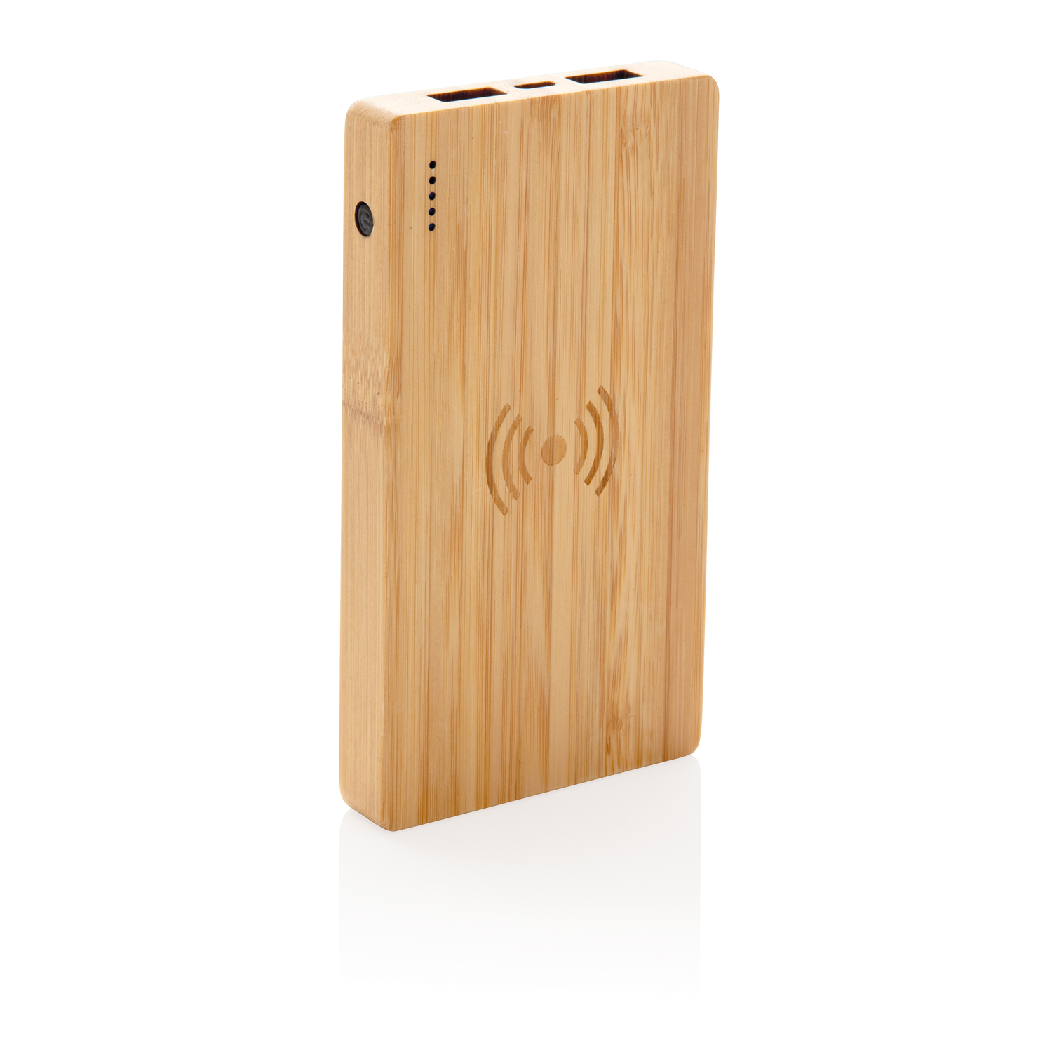 Экологичный внешний аккумулятор Bamboo, 4000 mAh (Изображение 8)