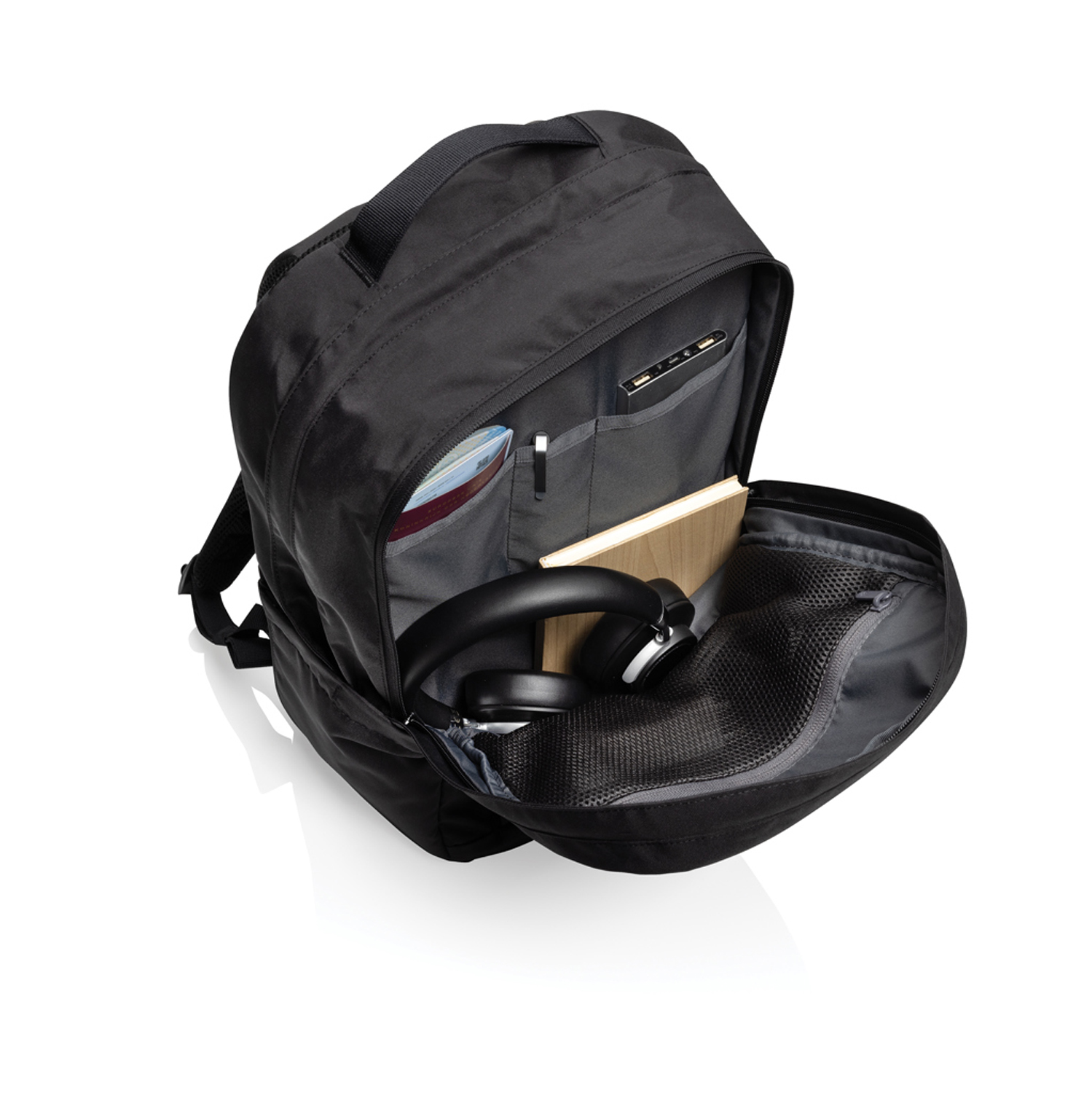 Рюкзак для ноутбука Swiss Peak Edin из rPET Aware™, 15.6" (Изображение 6)