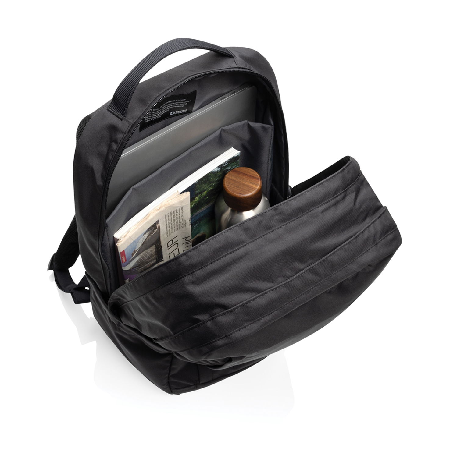 Рюкзак для ноутбука Swiss Peak Edin из rPET Aware™, 15.6" (Изображение 7)