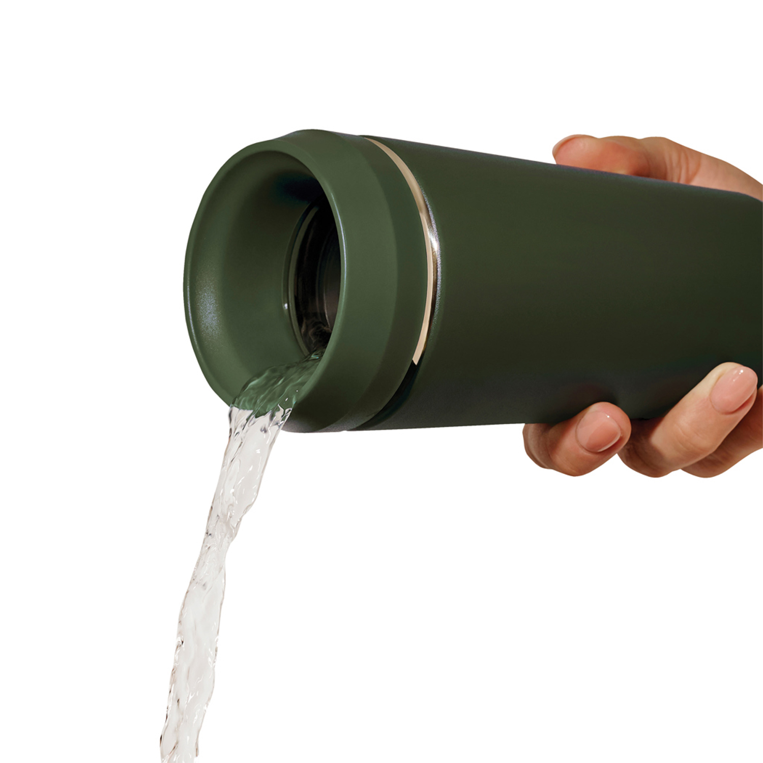 Термостакан Topl из переработанной стали с крышкой 360°, 354 мл (Изображение 3)