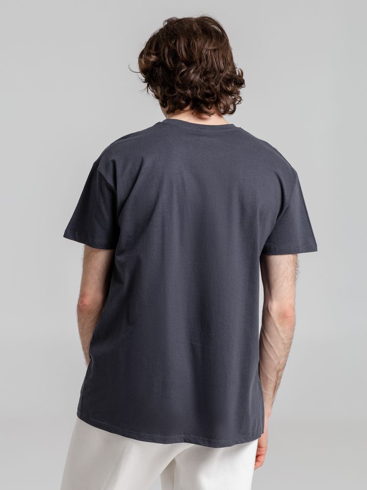 Футболка Imperial 190 темно-серая (графит), размер XXL (Изображение 7)