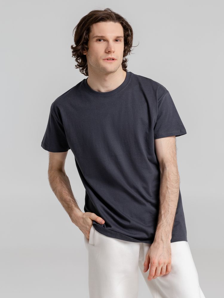 Футболка Imperial 190 темно-серая (графит), размер 3XL (Изображение 4)