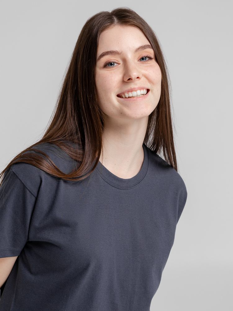 Футболка Imperial 190 темно-серая (графит), размер 5XL (Изображение 11)