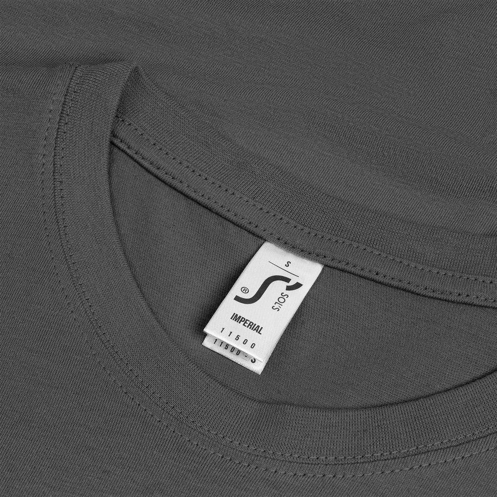 Футболка Imperial 190 темно-серая, размер L (Изображение 3)