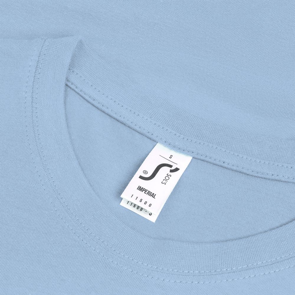 Футболка Imperial 190 голубая, размер XXL (Изображение 3)