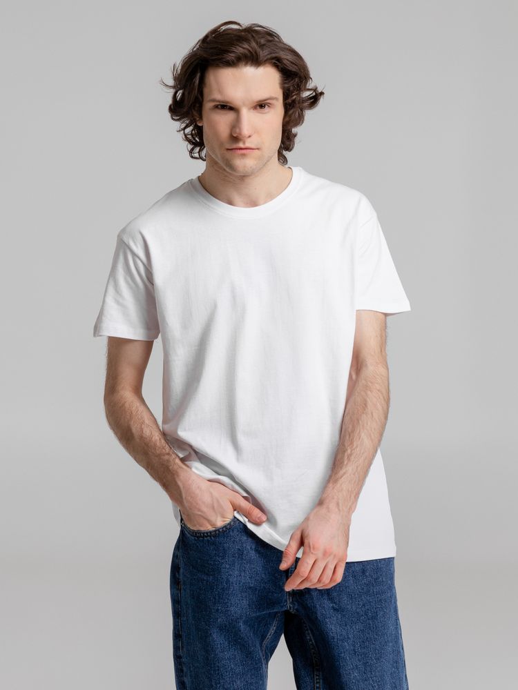 Футболка Imperial 190 голубая, размер XXL (Изображение 4)