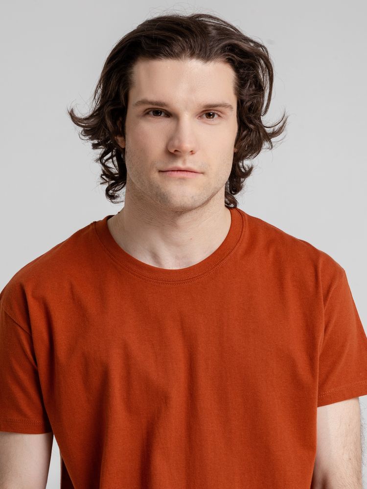 Футболка Imperial 190, коричневая (терракотовая), размер XL (Изображение 6)