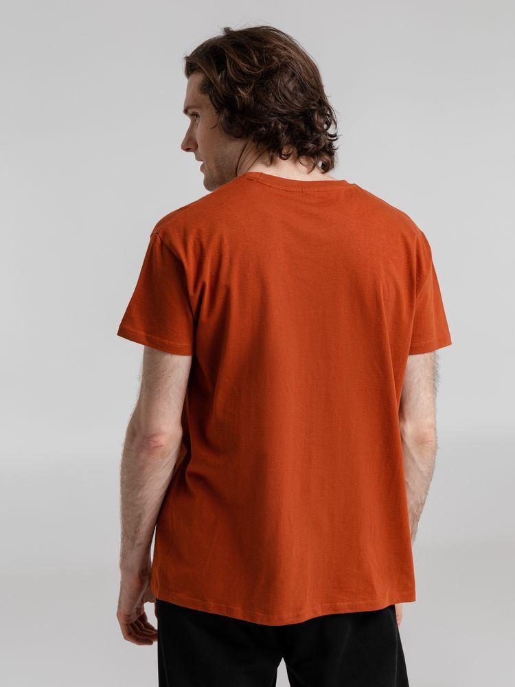 Футболка Imperial 190, коричневая (терракотовая), размер XXL (Изображение 5)