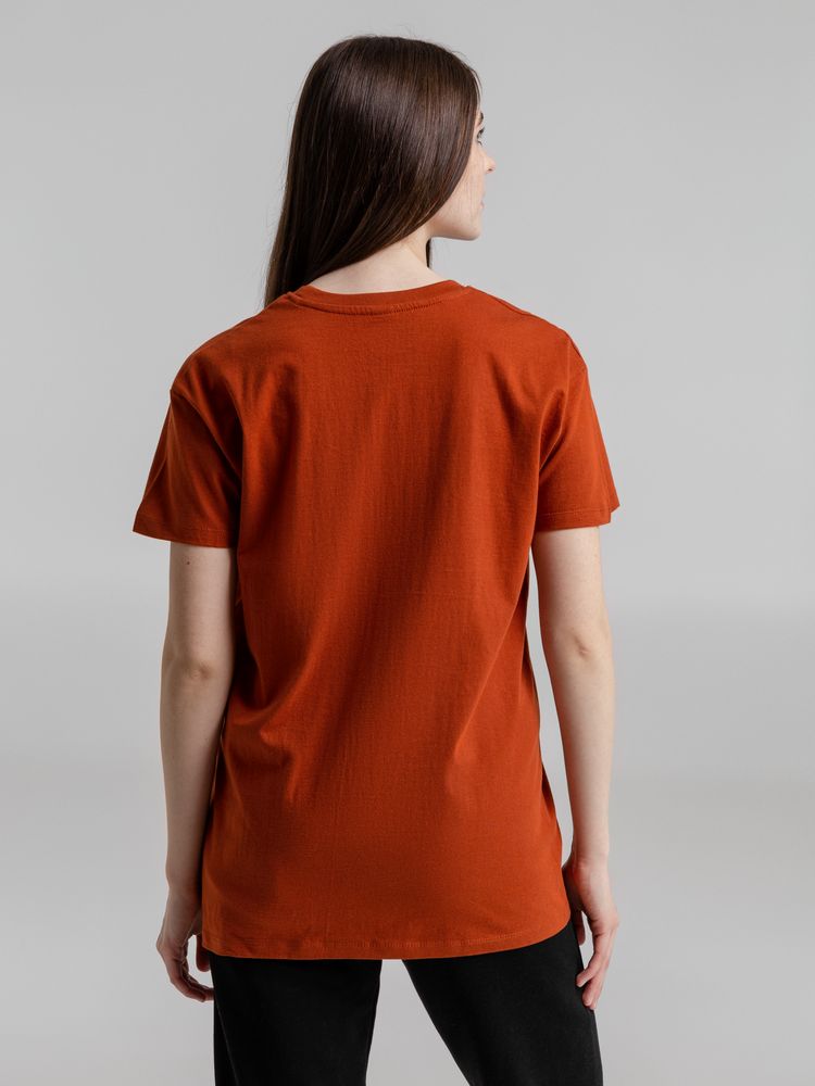 Футболка Imperial 190, коричневая (терракотовая), размер XXL (Изображение 9)