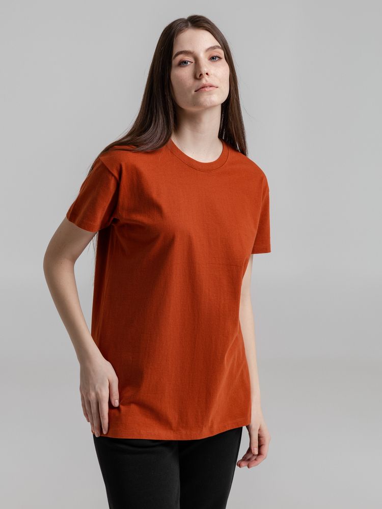 Футболка Imperial 190, коричневая (терракотовая), размер 3XL (Изображение 7)