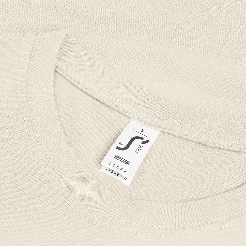 Футболка Imperial 190, молочно-белая, размер XL (Изображение 3)