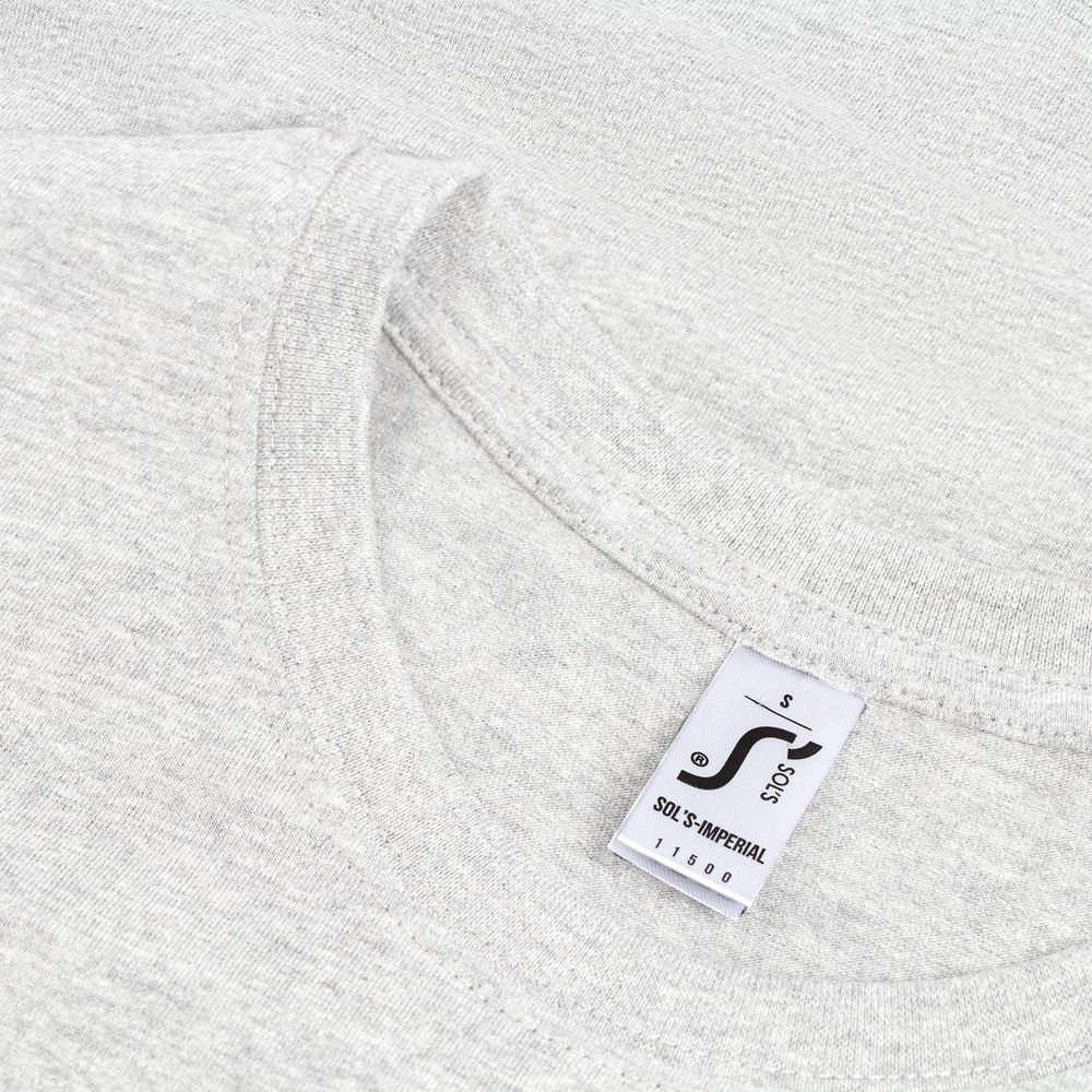 Футболка Imperial 190, светлый меланж, размер XS (Изображение 3)