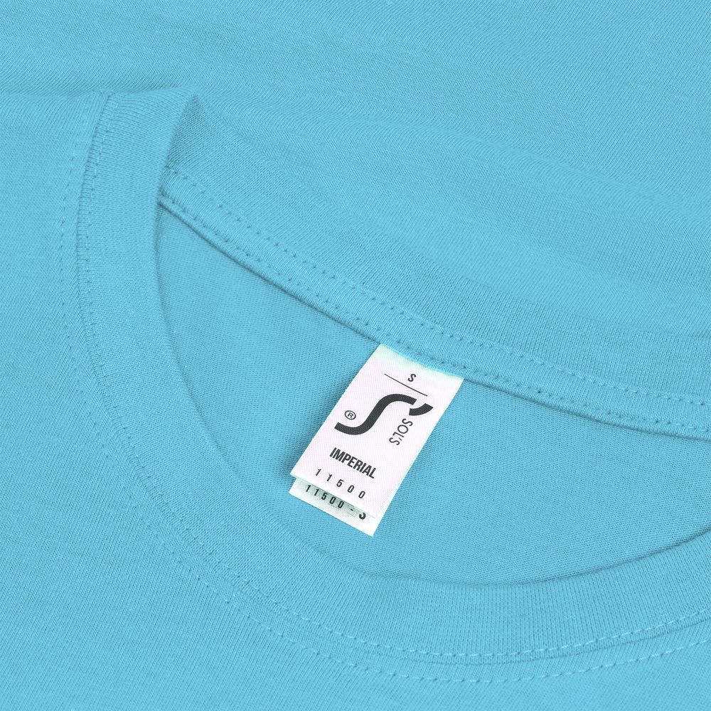 Футболка Imperial 190, бирюзовая, размер 3XL (Изображение 3)